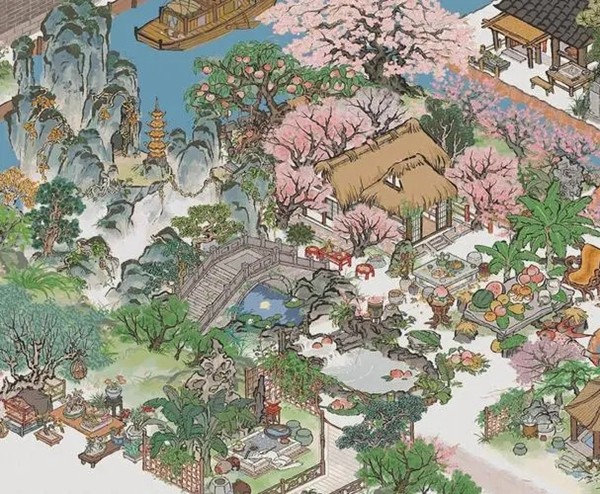 江南百景图七狸山塘宝箱钥匙