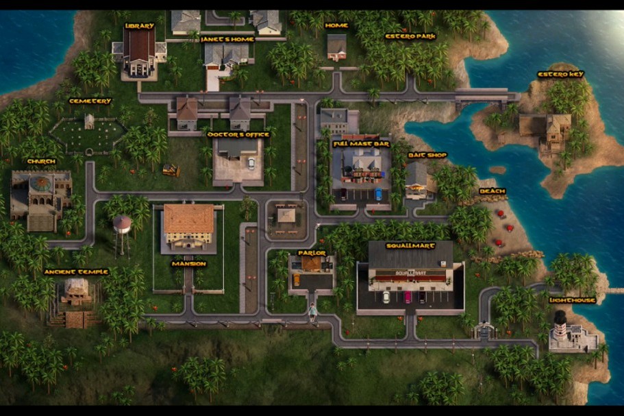 纳迪亚之宝炸教堂哪个墙