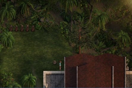 纳迪亚之宝图书馆后院柱子在哪